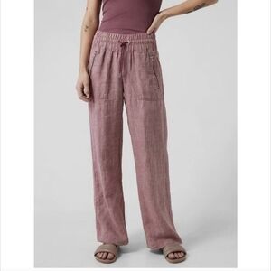 Athleta Cabo Linen Pants